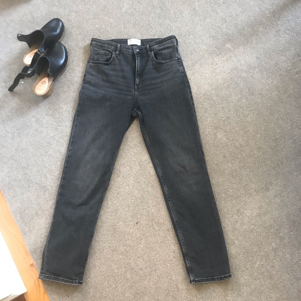 Everlane Cheeky Straight washed black Size 29 Reg